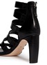 Detail View - Click To Enlarge - 10 CROSBY DEREK LAM - 'Tansey' asymmetric cord leather sandals
