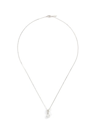 Main View - Click To Enlarge - LAZARE KAPLAN - 'Windmill' diamond 18k white gold pendant necklace