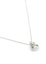 Figure View - Click To Enlarge - LAZARE KAPLAN - 'Kissing Hearts' diamond 18k white gold pendant necklace