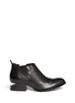 Main View - Click To Enlarge - ALEXANDER WANG - Kori cutout heel leather booties
