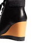 Detail View - Click To Enlarge - COLE HAAN - Henson waterproof leather wedge boots