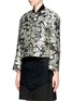 Front View - Click To Enlarge - STELLA MCCARTNEY - Daisy jacquard bomber jacket
