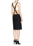 Figure View - Click To Enlarge - RAG & BONE - 'Box' mesh leather strap dress