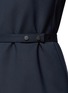Detail View - Click To Enlarge - VICTORIA, VICTORIA BECKHAM - Colour-block belted dress
