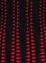 Detail View - Click To Enlarge - ALEXANDER MCQUEEN - Arrow knit dress