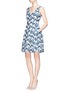 Figure View - Click To Enlarge - PRABAL GURUNG - Rose embroidery dress