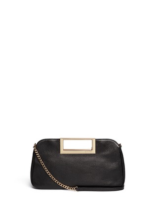 Main View - Click To Enlarge - MICHAEL KORS - Berkley large leather clutch