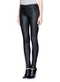 Front View - Click To Enlarge - HELMUT LANG - Leather leggings