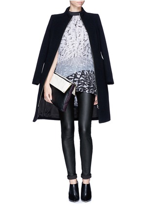 Figure View - Click To Enlarge - HELMUT LANG - Leather leggings