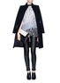 Figure View - Click To Enlarge - HELMUT LANG - Leather leggings