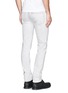 Back View - Click To Enlarge - HELMUT LANG - Plastisol print slim fit jeans