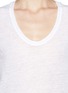 Detail View - Click To Enlarge - HELMUT LANG - Back drape T-shirt