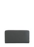 Figure View - Click To Enlarge - SMYTHSON - 'Panama' cross grain leather large slim purse - Charcoal