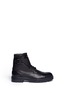 Main View - Click To Enlarge - LANVIN - Pebbled calfskin leather combat boots