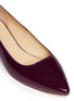 Detail View - Click To Enlarge - COLE HAAN - Magnolia patent saffiano flats