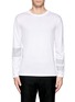 Main View - Click To Enlarge - HELMUT LANG - Contrast stripe T-shirt