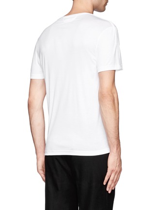 Back View - Click To Enlarge - HELMUT LANG - Patch chest pocket T-shirt