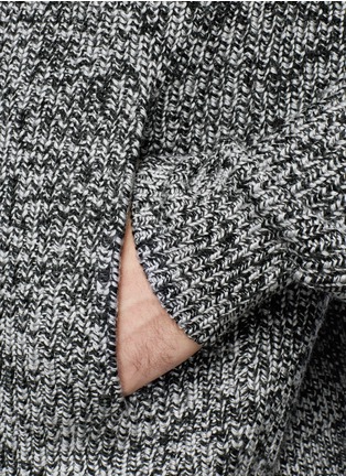 Detail View - Click To Enlarge - THEORY - 'Savir' mélange cardigan 