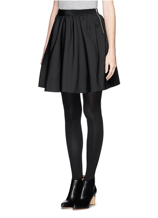 Front View - Click To Enlarge - ACNE STUDIOS - 'Romantic' flare skirt