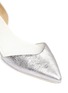 Detail View - Click To Enlarge - 3.1 PHILLIP LIM - 'Devon' metallic leather d'Orsay flats