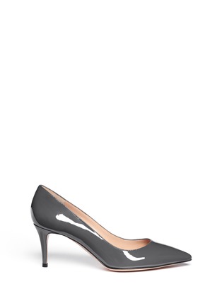 Main View - Click To Enlarge - GIANVITO ROSSI - Patent leather pumps