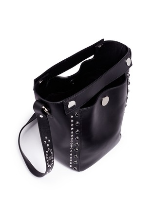  - 3.1 PHILLIP LIM - 'Dolly' small stud leather bucket bag