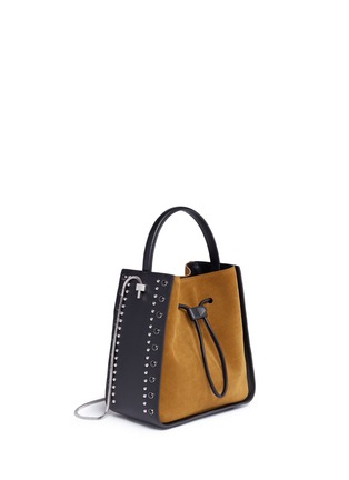 Detail View - Click To Enlarge - 3.1 PHILLIP LIM - 'Soleil' small stud suede and leather bucket bag