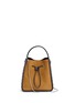 Main View - Click To Enlarge - 3.1 PHILLIP LIM - 'Soleil' small stud suede and leather bucket bag