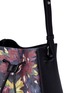  - 3.1 PHILLIP LIM - 'Soleil' mini floral denim and leather bucket bag
