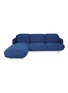 Main View - Click To Enlarge - MANKS - Lune™ 3-seater sofa with chaise longue