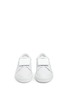 Front View - Click To Enlarge - ACNE STUDIOS - Emoticon plate leather sneakers