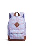 Main View - Click To Enlarge - HERSCHEL SUPPLY CO. - 'Heritage' meadow print canvas 9L kids backpack