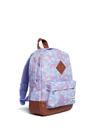 Figure View - Click To Enlarge - HERSCHEL SUPPLY CO. - 'Heritage' meadow print canvas 9L kids backpack