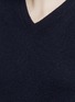 Detail View - Click To Enlarge - STELLA MCCARTNEY - 'Falabella' chain zip pocket virgin wool sweater