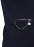 Detail View - Click To Enlarge - STELLA MCCARTNEY - 'Falabella' chain zip pocket virgin wool sweater