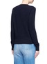 Back View - Click To Enlarge - STELLA MCCARTNEY - 'Falabella' chain zip pocket virgin wool sweater