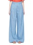 Main View - Click To Enlarge - ALICE & OLIVIA - Eloise' chambray wide leg pants