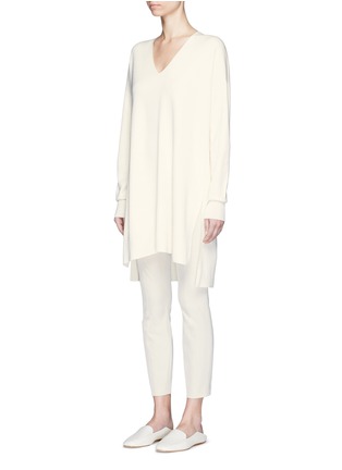 Front View - Click To Enlarge - THE ROW - 'Irina' oversized silk blend sweater