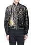 Main View - Click To Enlarge - HAIDER ACKERMANN - Firework embroidered raw hem bomber jacket
