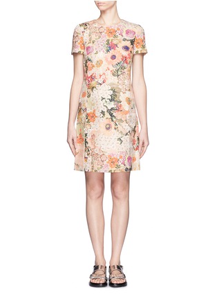 Main View - Click To Enlarge - TORY BURCH - Kaley floral print dress