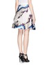 Back View - Click To Enlarge - 3.1 PHILLIP LIM - Geode embroidery sheer skirt