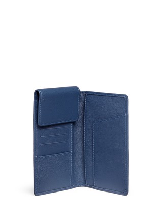 Figure View - Click To Enlarge - BYND ARTISAN - Bifold leather travel sleeve