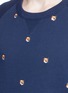 Detail View - Click To Enlarge - MAISON KITSUNÉ - Fox head embroidered sweatshirt