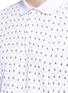 Detail View - Click To Enlarge - SCOTCH & SODA - Diamond print piqué polo shirt