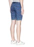 Back View - Click To Enlarge - SCOTCH & SODA - Paisley print cotton twill shorts