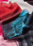 Detail View - Click To Enlarge - FRANCO FERRARI - 'Grido' hand painted abstract print wool scarf