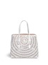 Main View - Click To Enlarge - ALAÏA - 'New Vienne' large lasercut leather tote