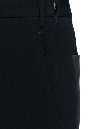 Detail View - Click To Enlarge - NEIL BARRETT - Pleated wide leg suiting pants