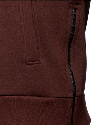 Detail View - Click To Enlarge - NEIL BARRETT - 'Minimal Cowboy' panel hoodie