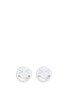 Main View - Click To Enlarge - RUIFIER - 'Merry' sterling silver chain stud earrings